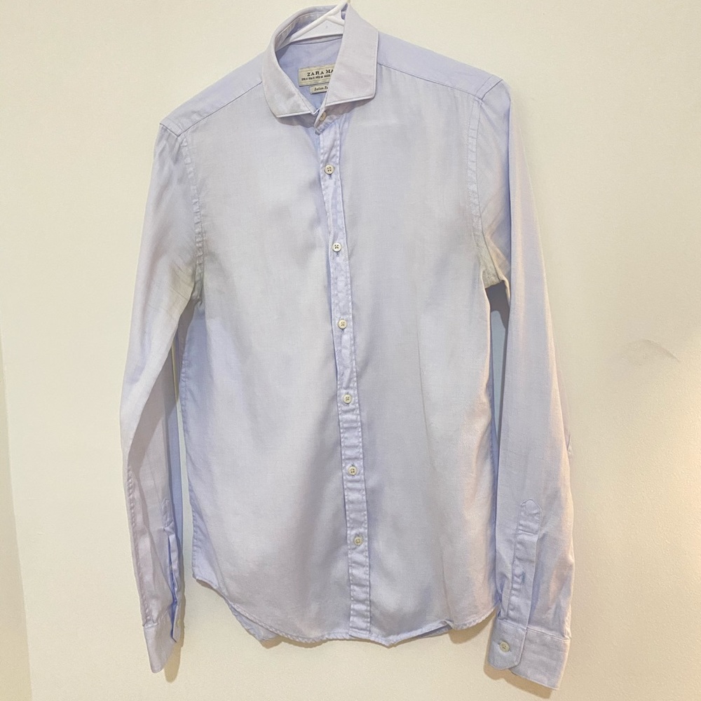 Zara lightblue shirt